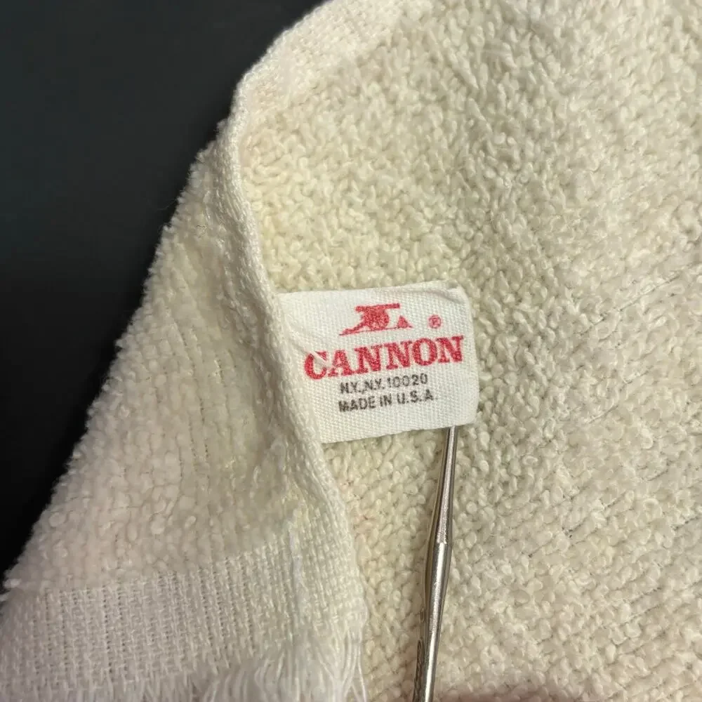 Vintage Cannon Mickey Minnie Mouse Hand Towel Walt Disney Productions USA Made